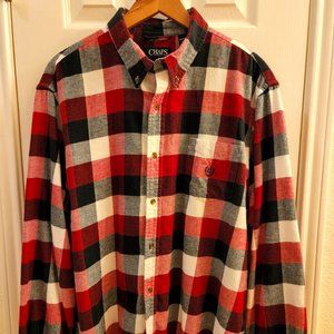 Chaps Ralph Lauren men's flannel shirt - size XXL